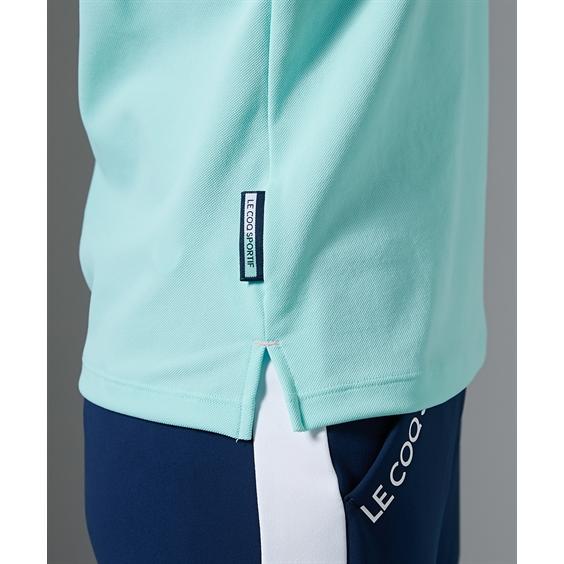 通販サイトです スポーツウェア トップス 大きいサイズ レディース le coq sportif GOLF ルコック ゴルフ QGWVJA03 ベーシックロゴ ポロシャツ 吸汗速乾 ニッセン nissen