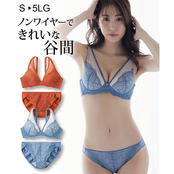 ニッセン（nissen） ブラジャー ショーツ セット 大きいサイズ