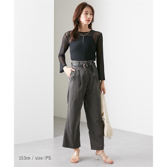 ニッセン パンツ ワイド 小さいサイズ レディース スラックス 低 ニッセン パンツ ワイド 小さいサイズ レディース スラックス 低