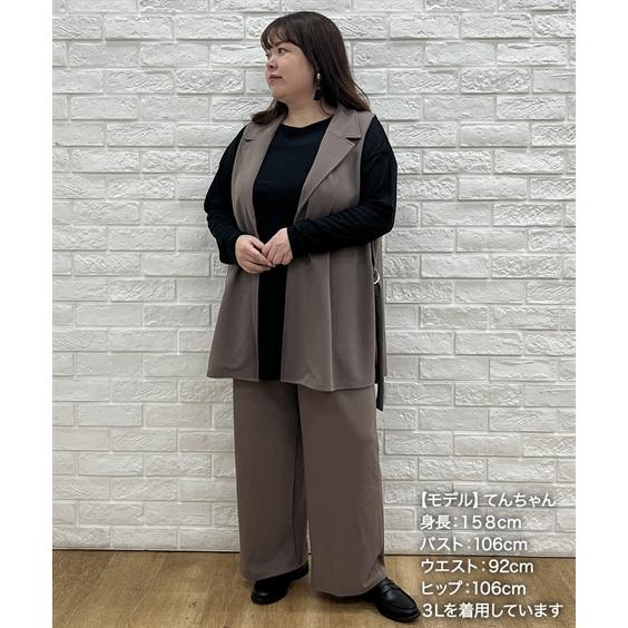 ニッセン（nissen） レディーススーツ ベスト 大きいサイズ レディース