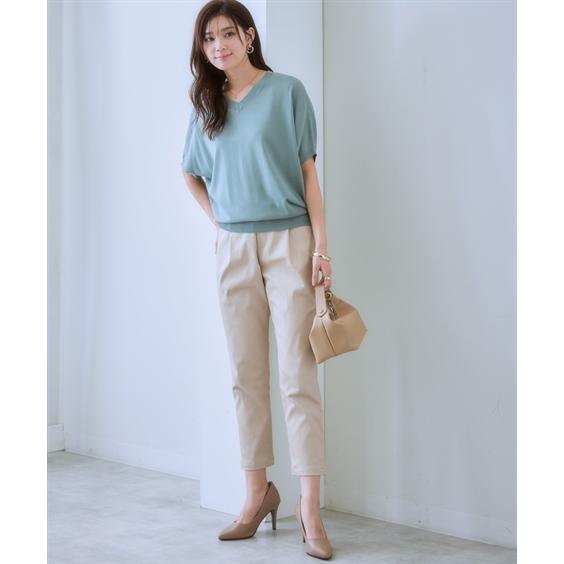 [未着品]泥染め テーパードパンツ J.SSTEADxDickies Si-Si-Si スースースー aranciato別注 タック テーパード パンツ