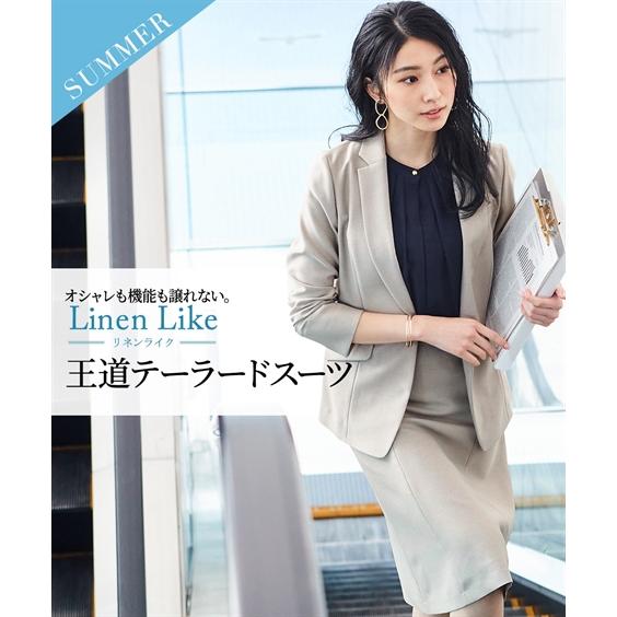 ニッセン（nissen） スーツ スカート 大きいサイズ レディース