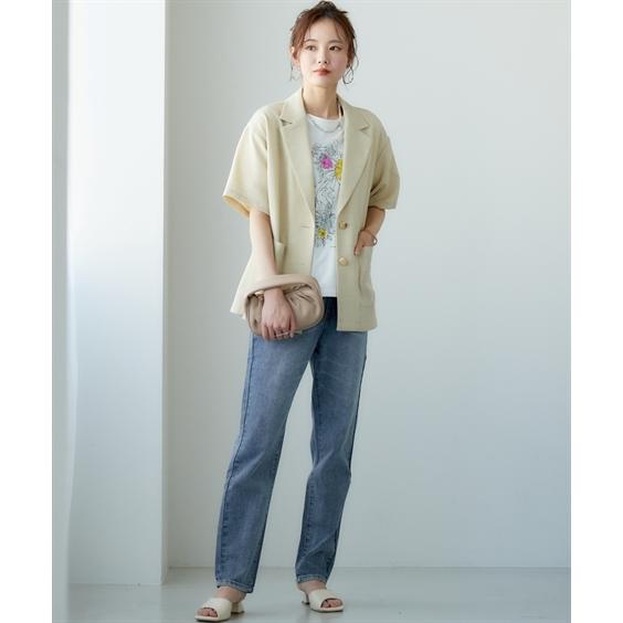 ニッセン パンツ テーパード 大きいサイズ レディース デニム ニッセン パンツ テーパード 大きいサイズ レディース デニム