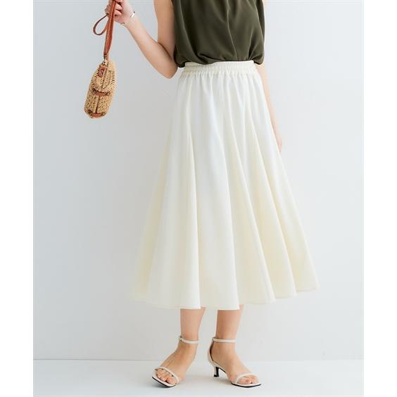 ニッセン スカート ロング 小さいサイズ レディース ボリューム