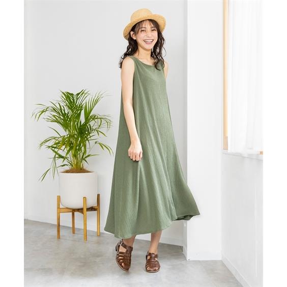 ワンピース ロング マキシ 大きいサイズ レディース 涼しいサラサラ 