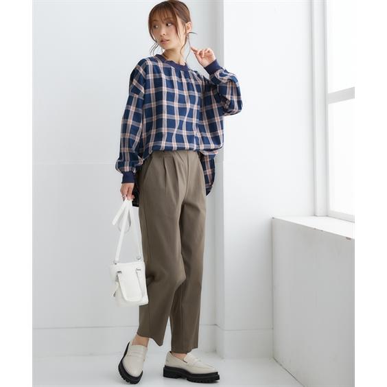 パンツ ストレート レディース アクティブ ストレッチ コクーン 私の味方服 S/M/L/LL ニッセン nissen｜nissenzai｜20