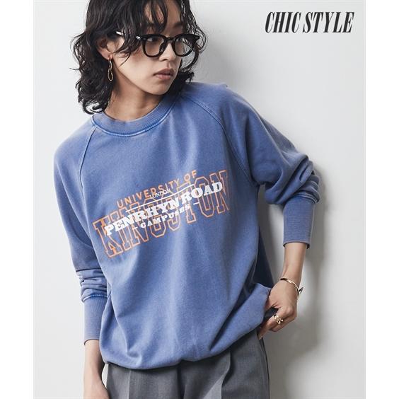 ニッセン トレーナー 大きいサイズ レディース 綿100％ ピグメント染