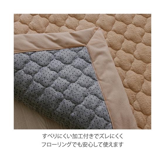 ニッセン（nissen） ラグ 洗える 綿100％ 防ダニ 抗菌防臭 タオル 地