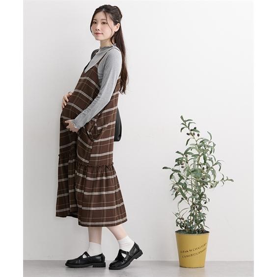 ニッセン（nissen） ワンピース マタニティ ママ 産前 産後 授乳服 2点
