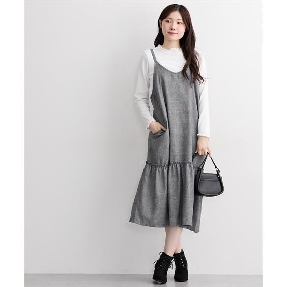 ニッセン（nissen） ワンピース マタニティ ママ 産前 産後 授乳服 2点
