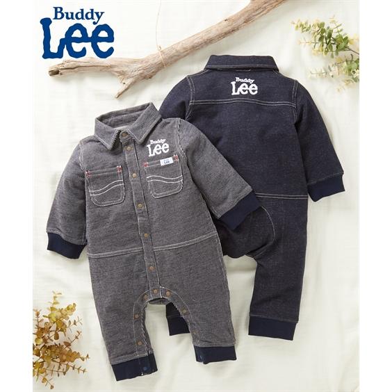 ニッセン BUDDY Lee ベビー Buddy デニム 風 長袖 カバー オール