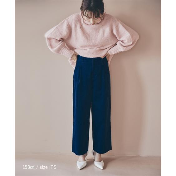 ニッセン パンツ ワイド 小さいサイズ レディース コーデュロイ ニッセン パンツ ワイド 小さいサイズ レディース コーデュロイ