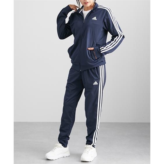  スポーツウェア テーパード トラックスーツ メンズ M ネイビー ニッセン（nissen） adidas スポーツウェア ボトムス メンズ
