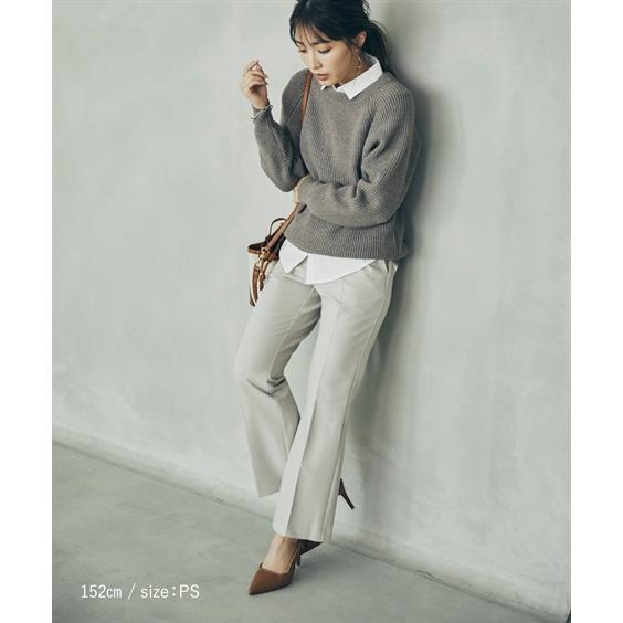 ニッセン パンツ ブーツカット 小さいサイズ レディース フレア ニッセン パンツ ブーツカット 小さいサイズ レディース フレア