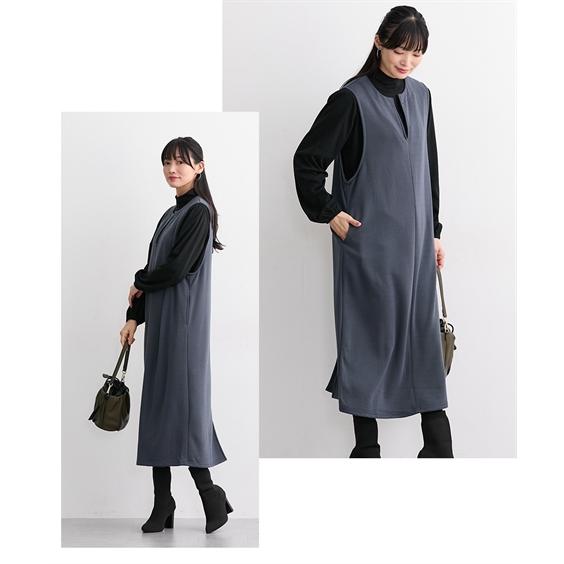 ニッセン（nissen） ワンピース マタニティ ママ 産前 産後 授乳服 裏