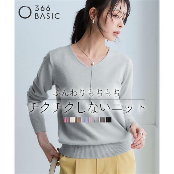 ニッセン（nissen） トップス ニット セーター レディース 洗える V