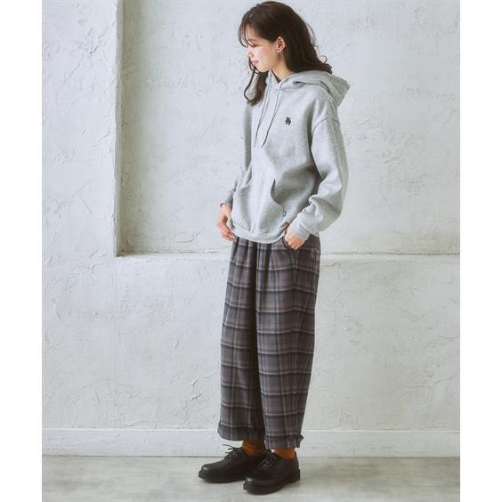 ニッセン（nissen） パーカー レディース moz モズ 裏起毛 冬 S/M/L/LL