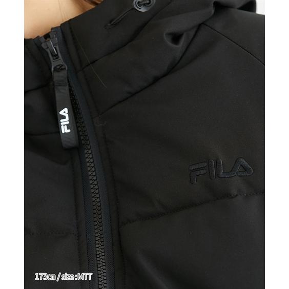 FILA スポーツウェア トールサイズ レディース 高身長 ヒーティング蓄熱アルミ中綿 ジャケット はっ水 蓄熱 UVカット M/L/LL ニッセン nissen｜nissenzai｜21