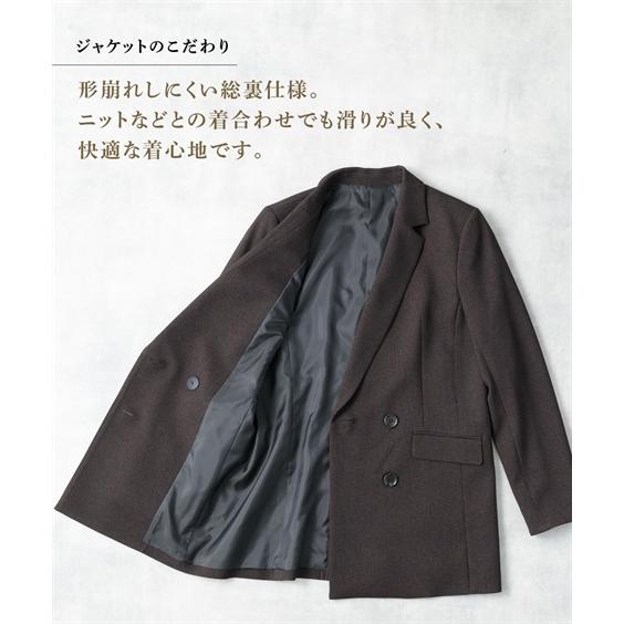 ニッセン（nissen） ジャケット 大きいサイズ レディース 洗えるウール