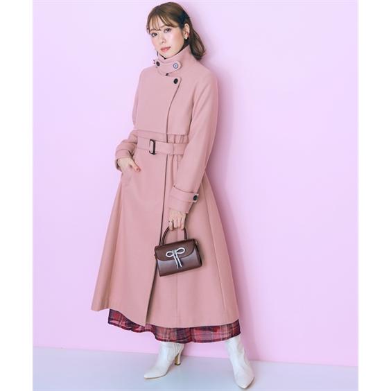 コート 大きいサイズ レディース 2way カラー ロング marun L/LL/3L/4L/5L ニッセン nissenの画像