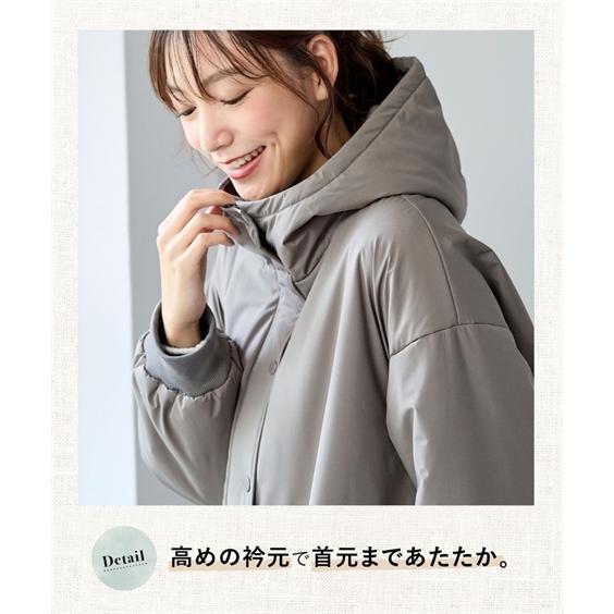 ニッセン（nissen） コート 大きいサイズ レディース ビッグ パーカー