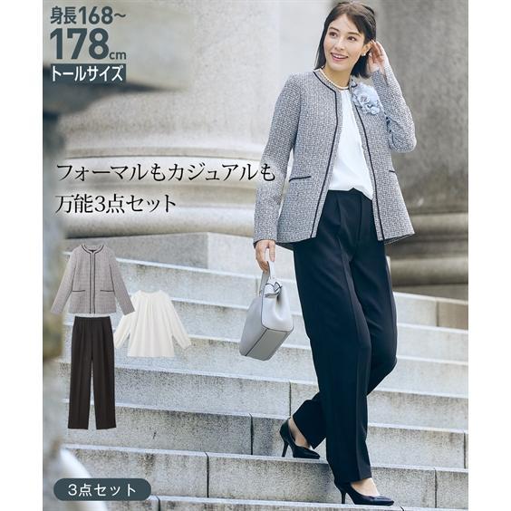 ニッセン　フォーマル3点セットスーツ nissenzai_zzy4324a0011