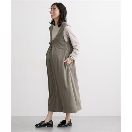 ニッセン（nissen） ワンピース マタニティ ママ ウエア 授乳服 前後