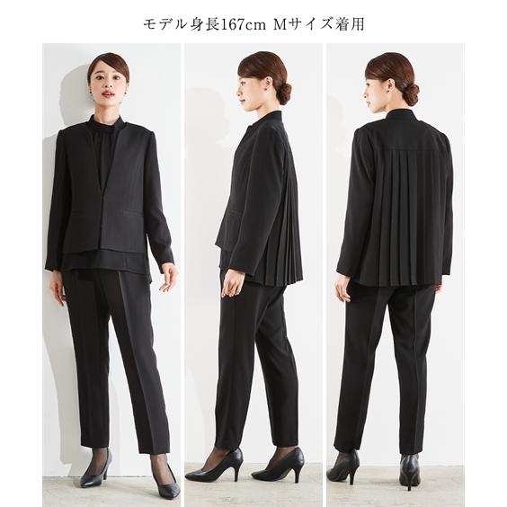 ニッセン（nissen） 喪服 スーツ パンツ 大きいサイズ レディース 防