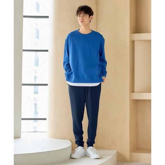 ケンゾースポーツ　ユニセックス　ダブルフェイスワイドパンツ　新品タグ付 ニッセン（nissen） パンツ メンズ ダブルフェイスジョガー M/L/LL