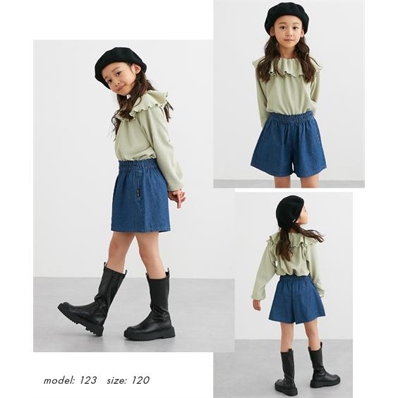 ニッセン（nissen） キュロット スカート キッズ 綿100％ 身長140/150