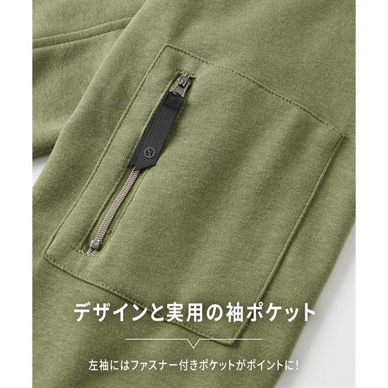 OUTDOOR パーカー メンズ 袖ポケット 長袖 スウェット フルジップ パーカーアウトドアプロダクツ S/M/L/LL ニッセン nissen｜nissenzai｜05