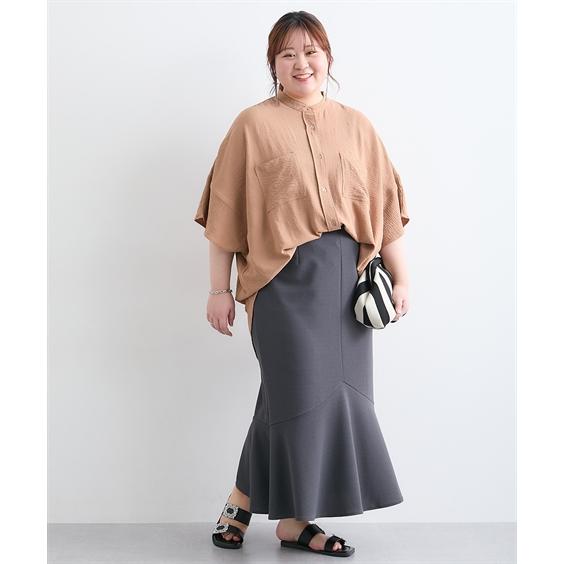 今季　サイズ36 Plage Dressy Long スカート ニッセン（nissen） スカート ロングスカート 大きいサイズ レディース