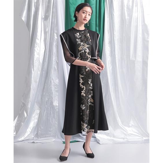 【美品】　ニッセン　オケージョンドレス　結婚式 結婚式・パーティー・オケージョンドレス】ジャケットドッキング