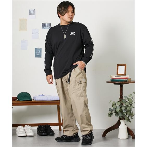 ニッセン（nissen） OUTDOOR カーゴパンツ メンズ 裏メッシュカーゴ