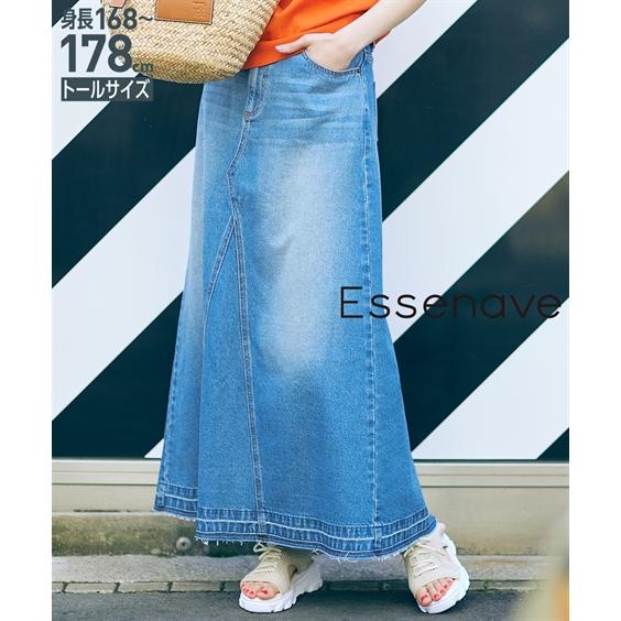 ニッセン ロングスカート トールサイズ レディース 高身長 綿100