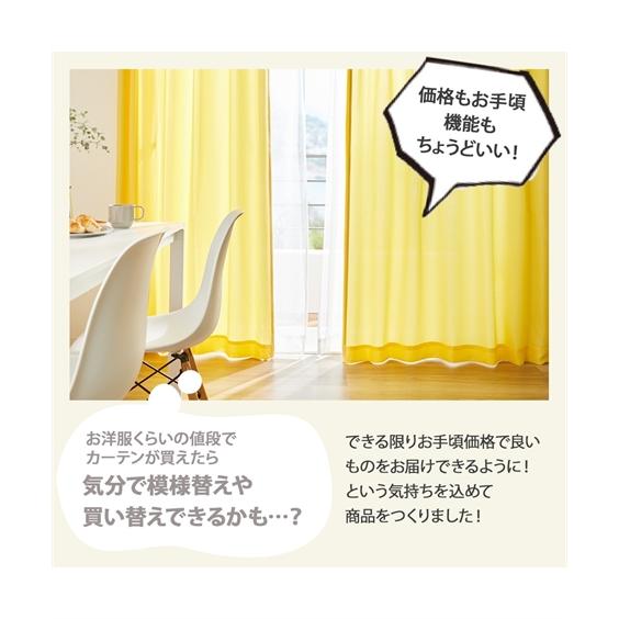ニッセン（nissen） ドレープカーテン カーテン ｜ワッフル 春 夏 秋