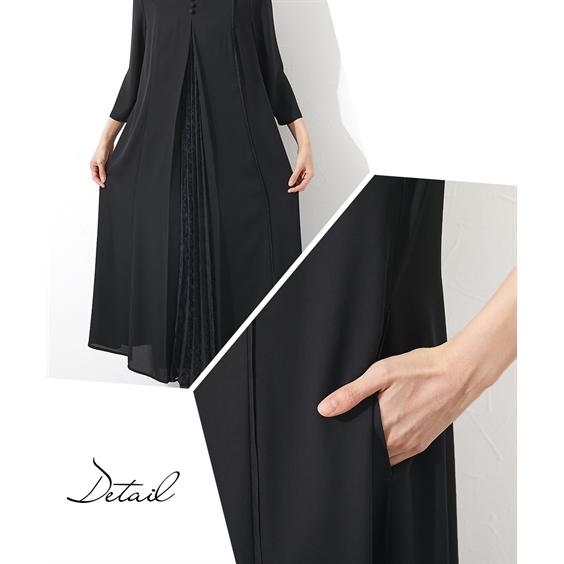 ニッセン 喪服 礼服 ブラックフォーマル ワンピース レディース ニッセン 喪服 礼服 ブラックフォーマル ワンピース レディース