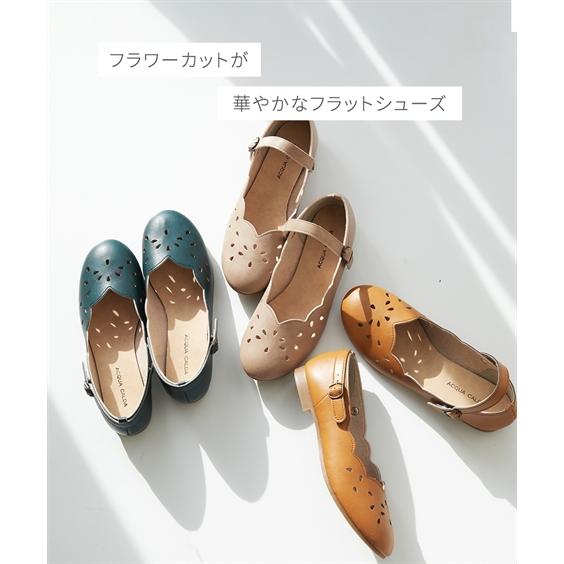 ニッセン（nissen） レディース ゆったり幅広 日本製2WAYフラワー