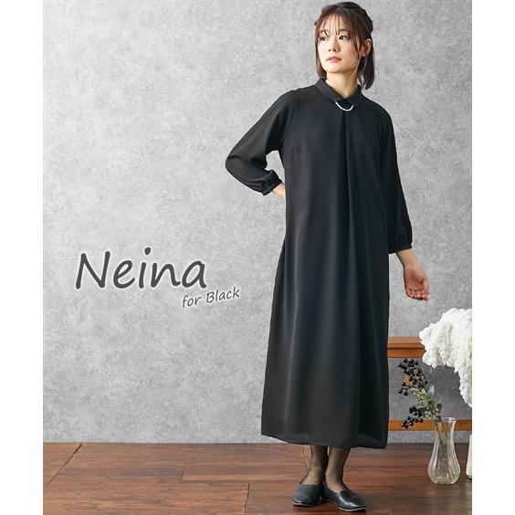 ニッセン（nissen） 喪服 礼服 ブラックフォーマル ワンピース