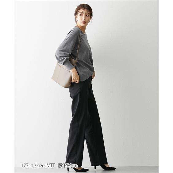 ニッセン ワイドパンツ トールサイズ レディース 高身長 綿混 ニッセン ワイドパンツ トールサイズ レディース 高身長 綿混