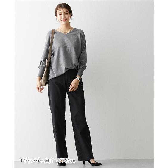 ニッセン ワイドパンツ トールサイズ レディース 高身長 綿混 ニッセン ワイドパンツ トールサイズ レディース 高身長 綿混