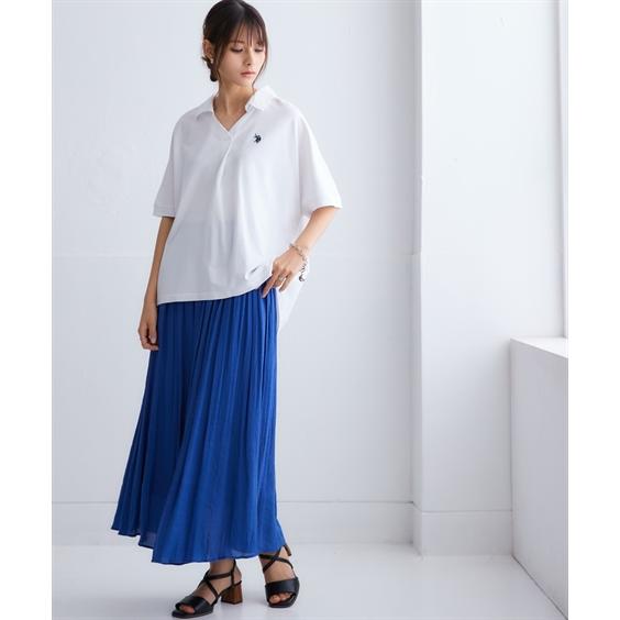 ニッセン ポロシャツ レディース U.S. POLO ASSN. スキッパー ニッセン ポロシャツ レディース U.S. POLO ASSN. スキッパー