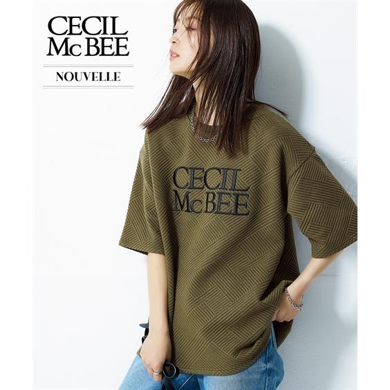 ニッセン Tシャツ カットソー レディース CECIL McBEE 変形 ニッセン Tシャツ カットソー レディース CECIL McBEE 変形