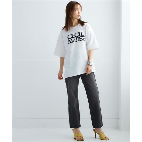 ニッセン Tシャツ カットソー レディース CECIL McBEE 変形 ニッセン Tシャツ カットソー レディース CECIL McBEE 変形