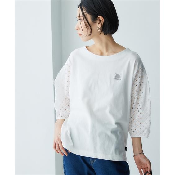 ニッセン（nissen） Tシャツ カットソー レディース moz モズ 綿100