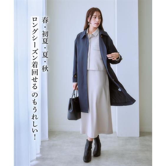 スーツ スカート レディース ドビー素材アンサンブル シャツ ジャケット ＋Aライン ワンピース  ビジネス セットアップ S/M/L/LL/3L ニッセン nissen ニッセン（nissen） スーツ スカート レディース ドビー素材