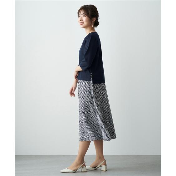 ニッセン（nissen） ワンピース ロング マキシ シニア ファッション 花