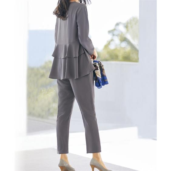 ニッセン（nissen） シャツ ブラウス シニア ファッション 後ろ