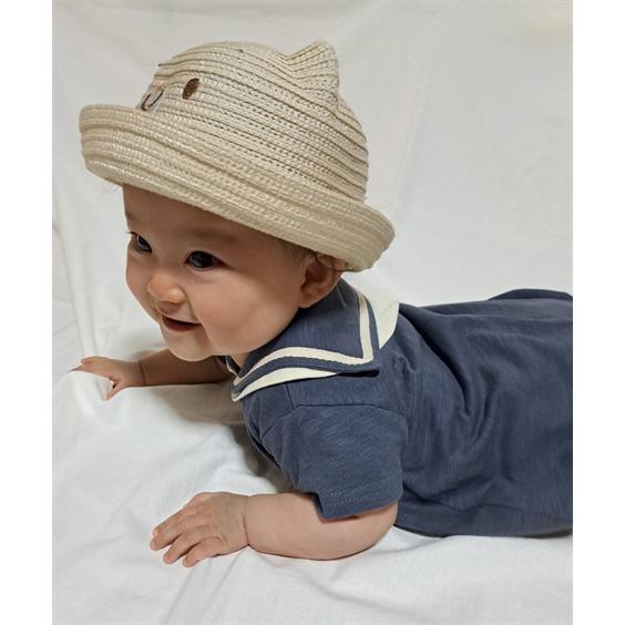 ニッセン（nissen） ロンパース カバーオール ベビー 服 セーラー衿