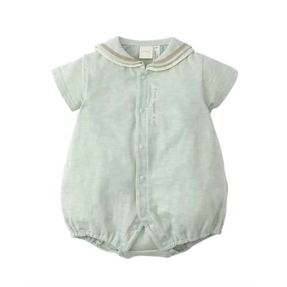 ニッセン（nissen） ロンパース カバーオール ベビー 服 セーラー衿